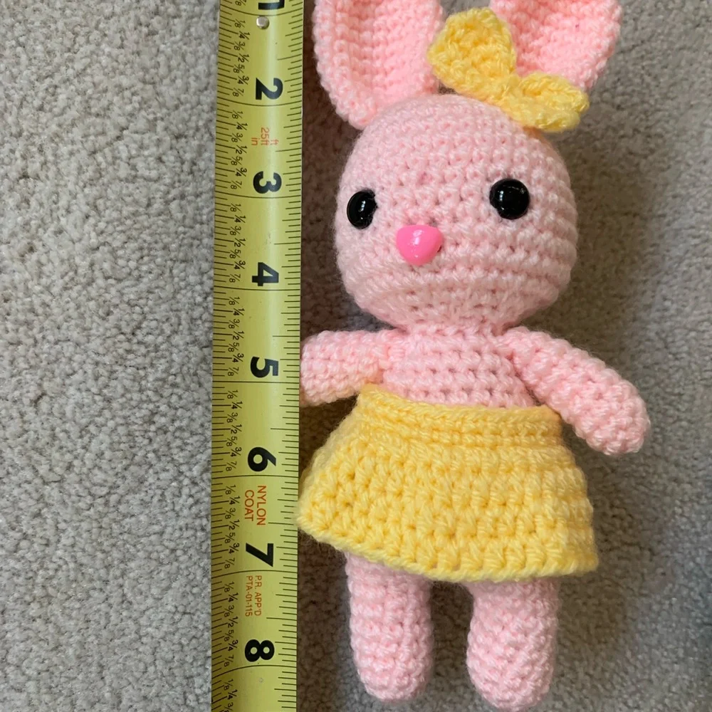 FUND RAISE- 2 bunnies - kid’s all hand crocheted project - Picture 9 of 10